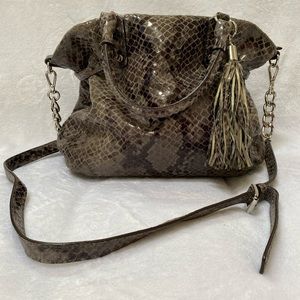 Michael Kors Snakeskin Handbag